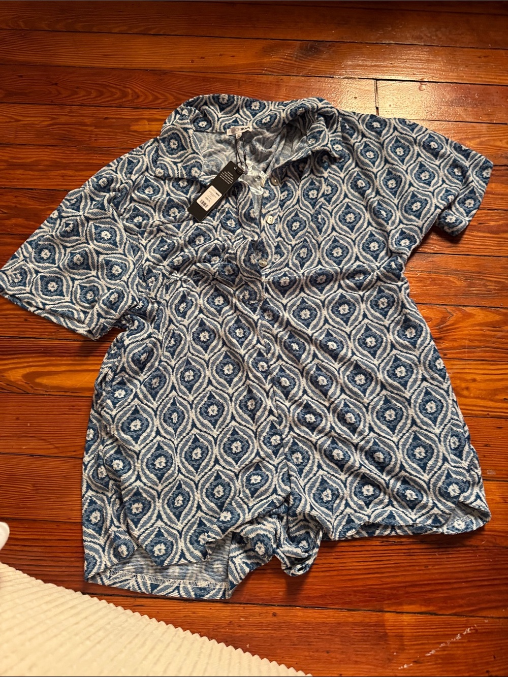 Fashion Nova Morning Mimosas Romper XL